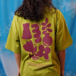 Remera como un jardin bien regado