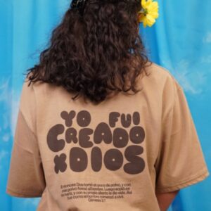 Remera yo fui creado por Dios